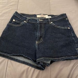 Paris blues shorts